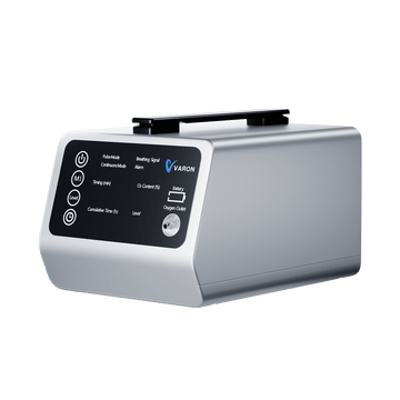 VARON 1-5L Versatile Portable Oxygen Concentrator VT-1 for Travel + Free Battery & Adapter